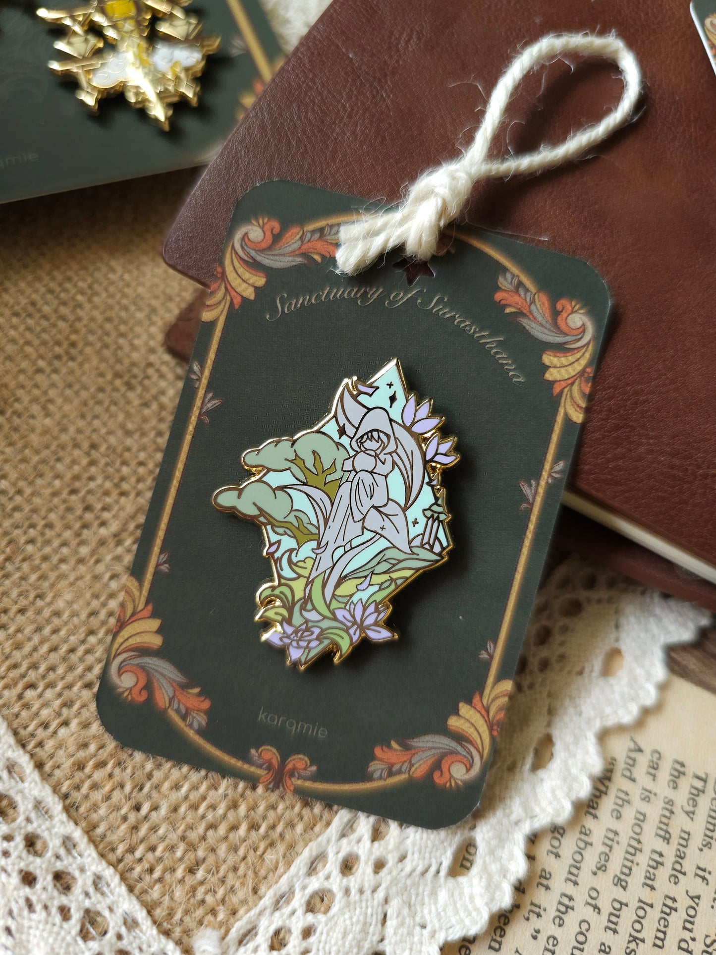 Genshin Impact Sanctuary of Surasthana Enamel Pins | Sumeru