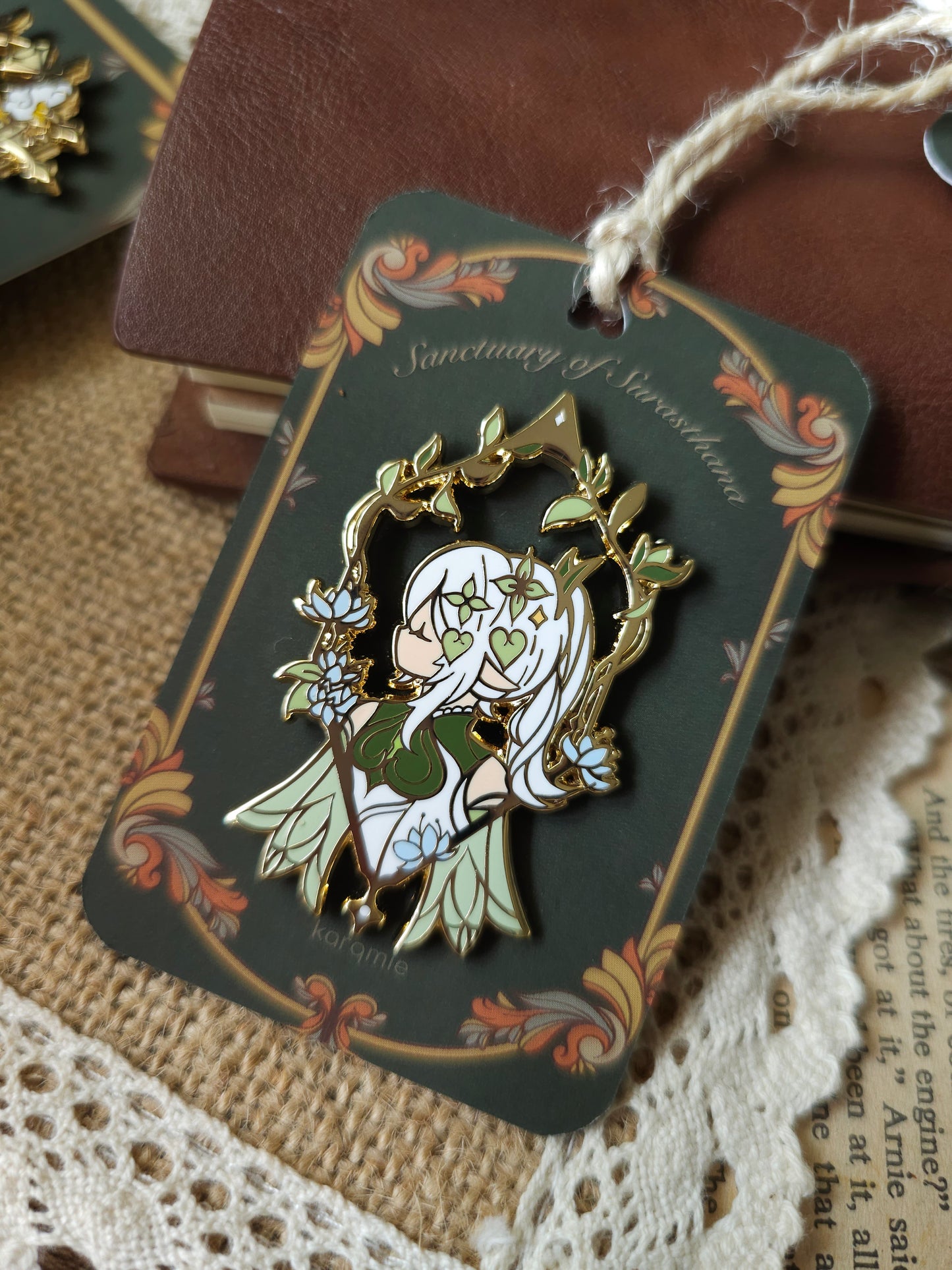Genshin Impact Sanctuary of Surasthana Enamel Pins | Sumeru