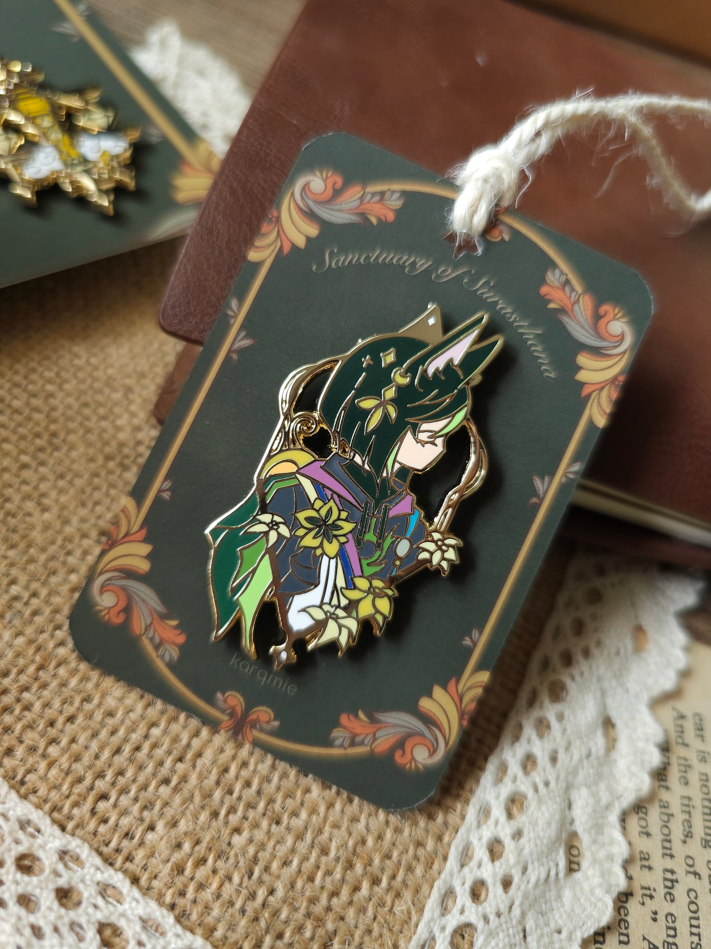 Genshin Impact Sanctuary of Surasthana Enamel Pins | Sumeru