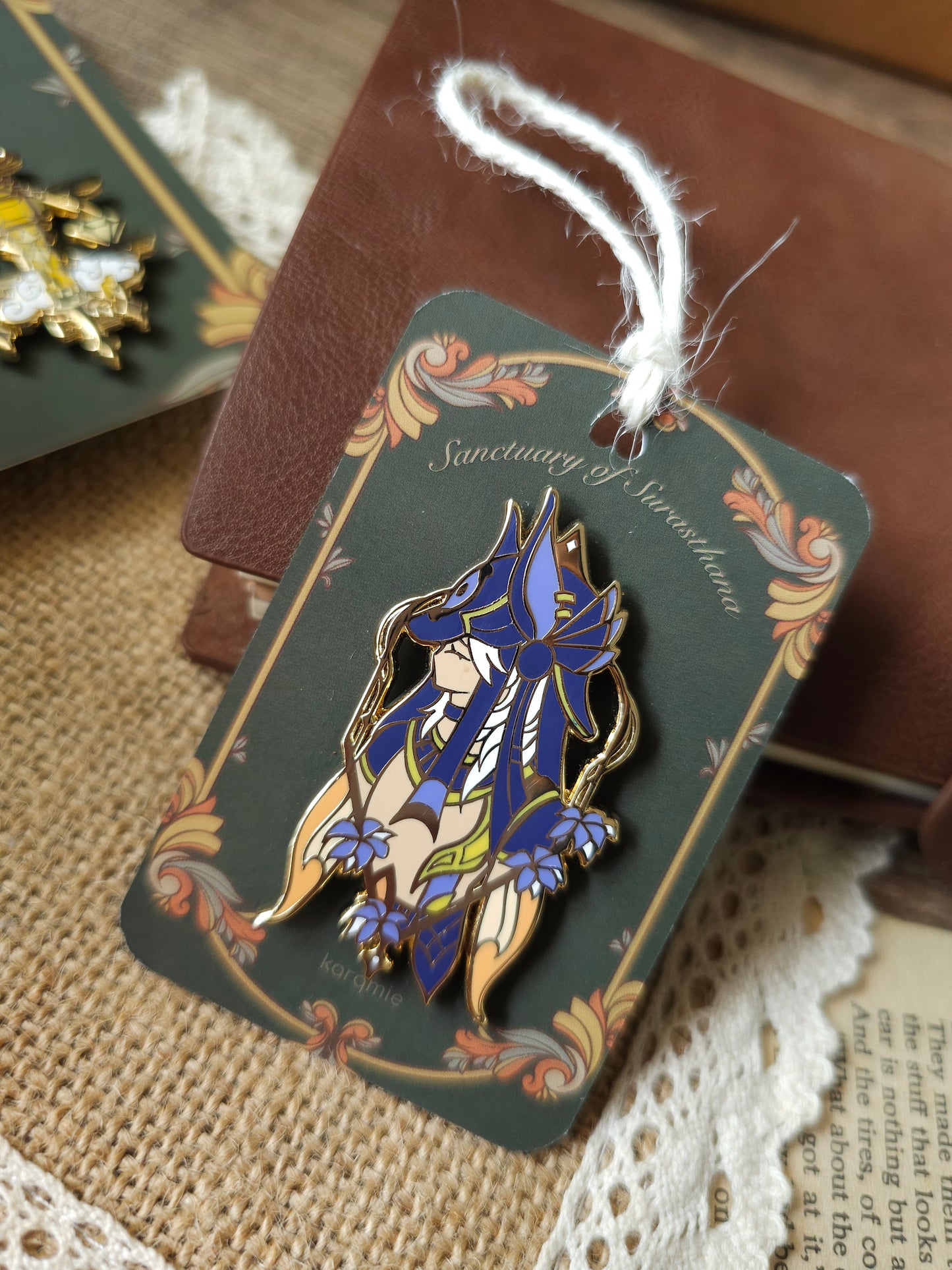 Genshin Impact Sanctuary of Surasthana Enamel Pins | Sumeru