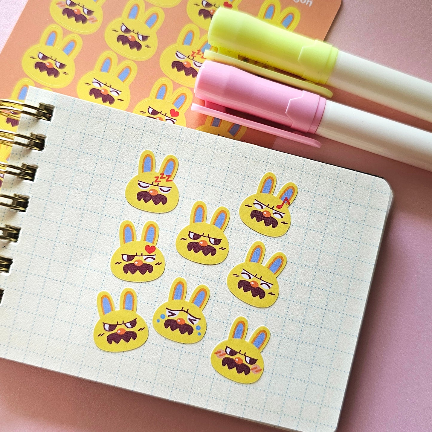 Animal Crossing Babyface Mini Deco Sticker Sheet | Series 2