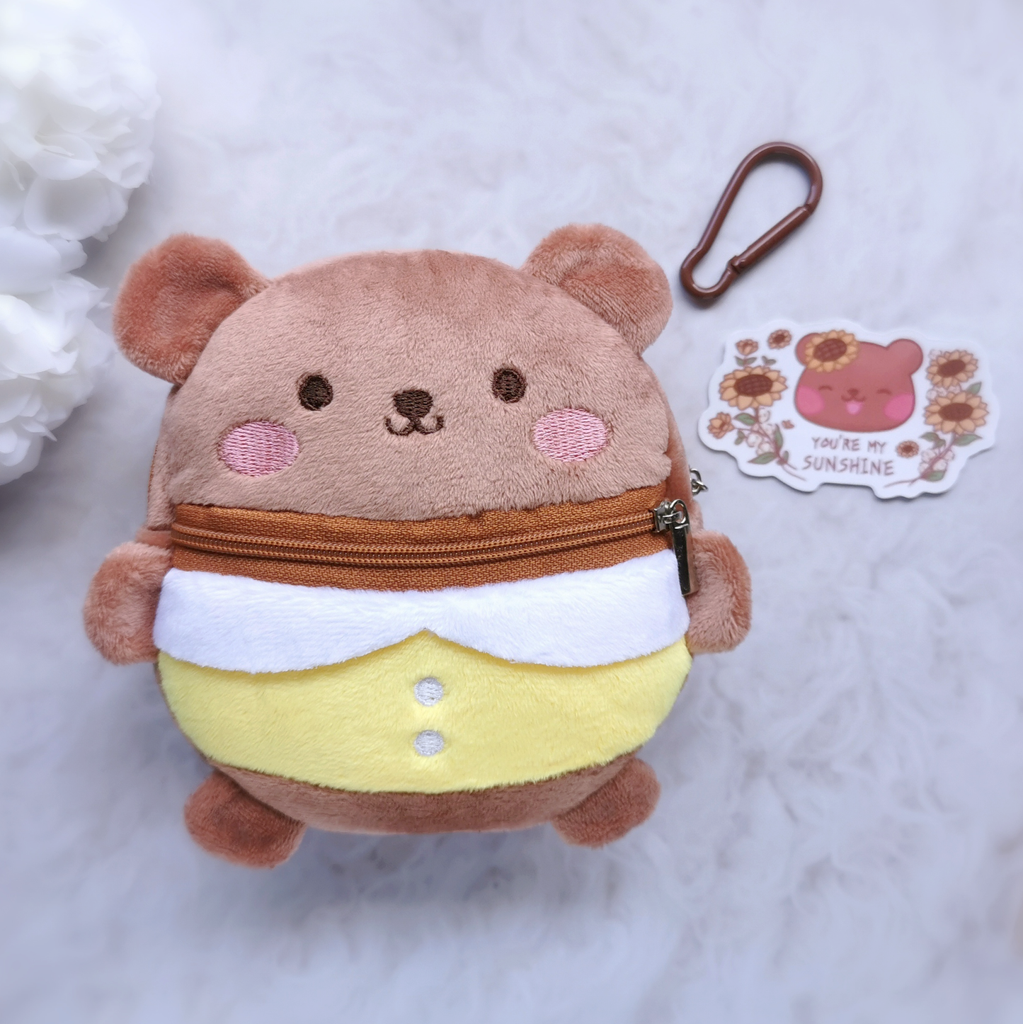 Bear & Bunny Plush Pouches