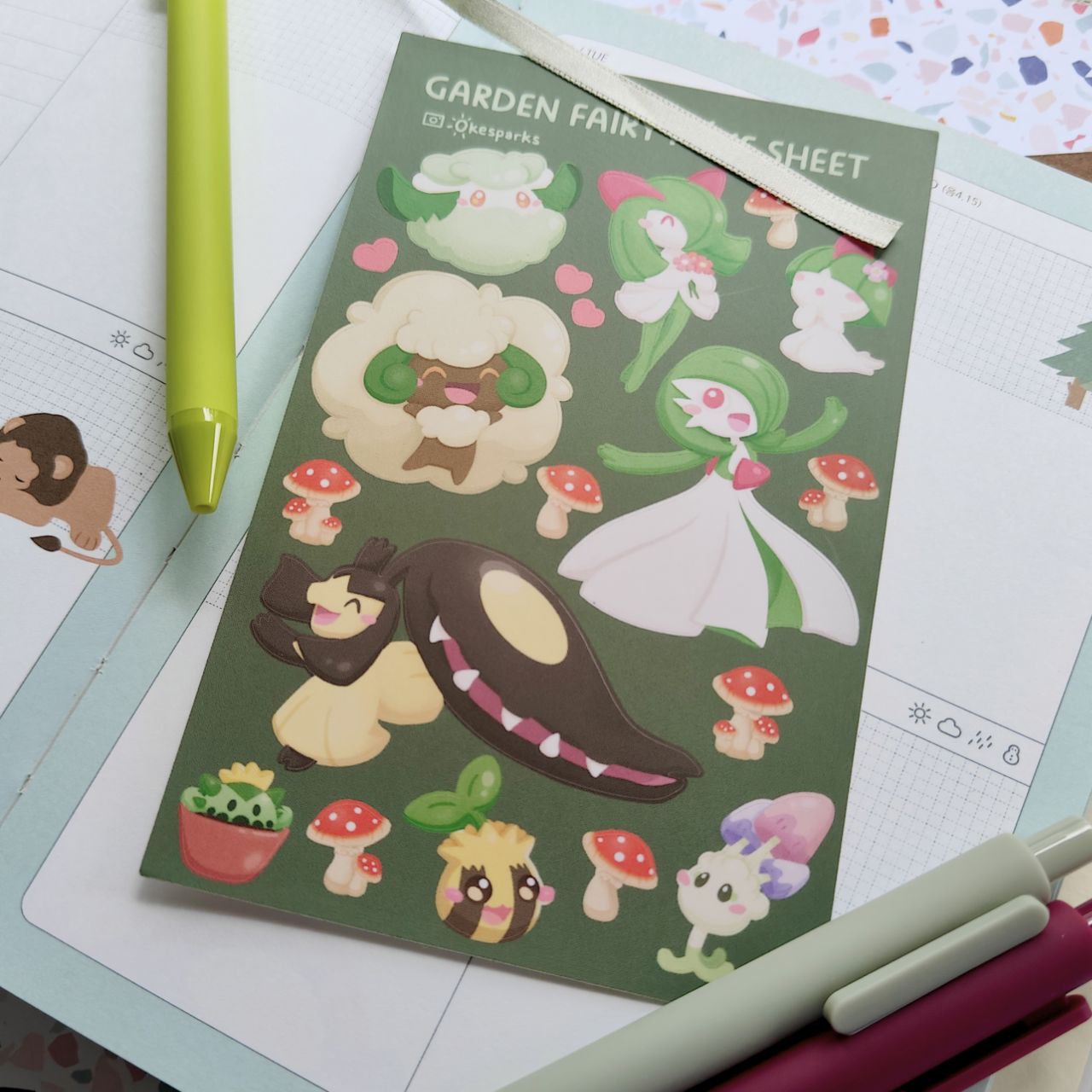 Fairy Sticker Sheets