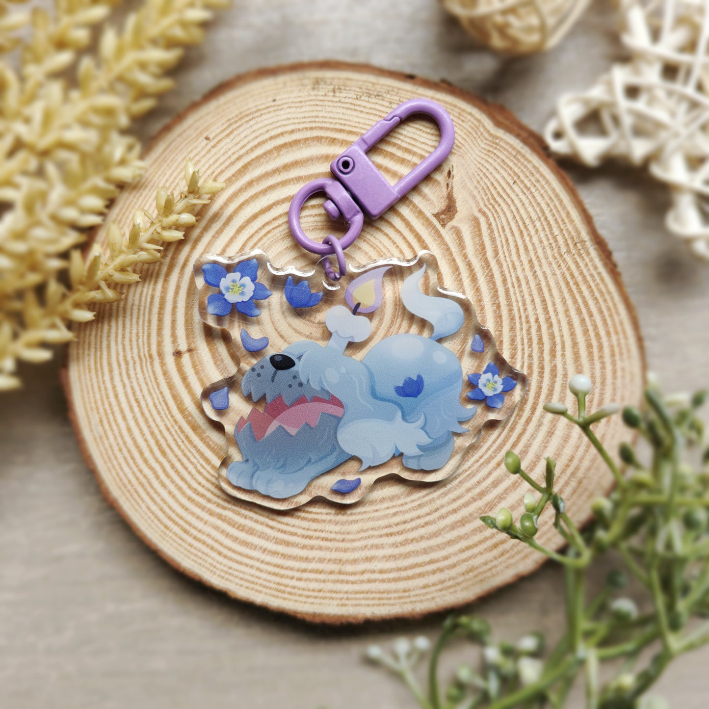 Spring Pokemon Acrylic Charms D
