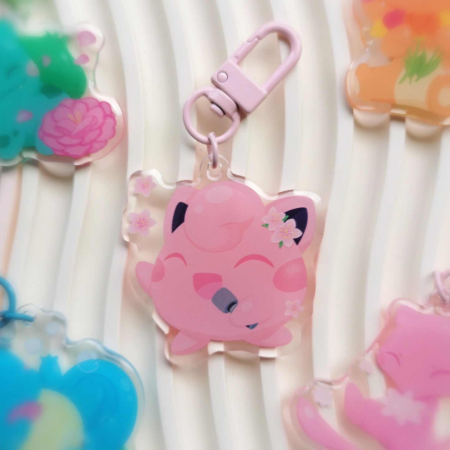 Spring Pokemon Acrylic Charms C