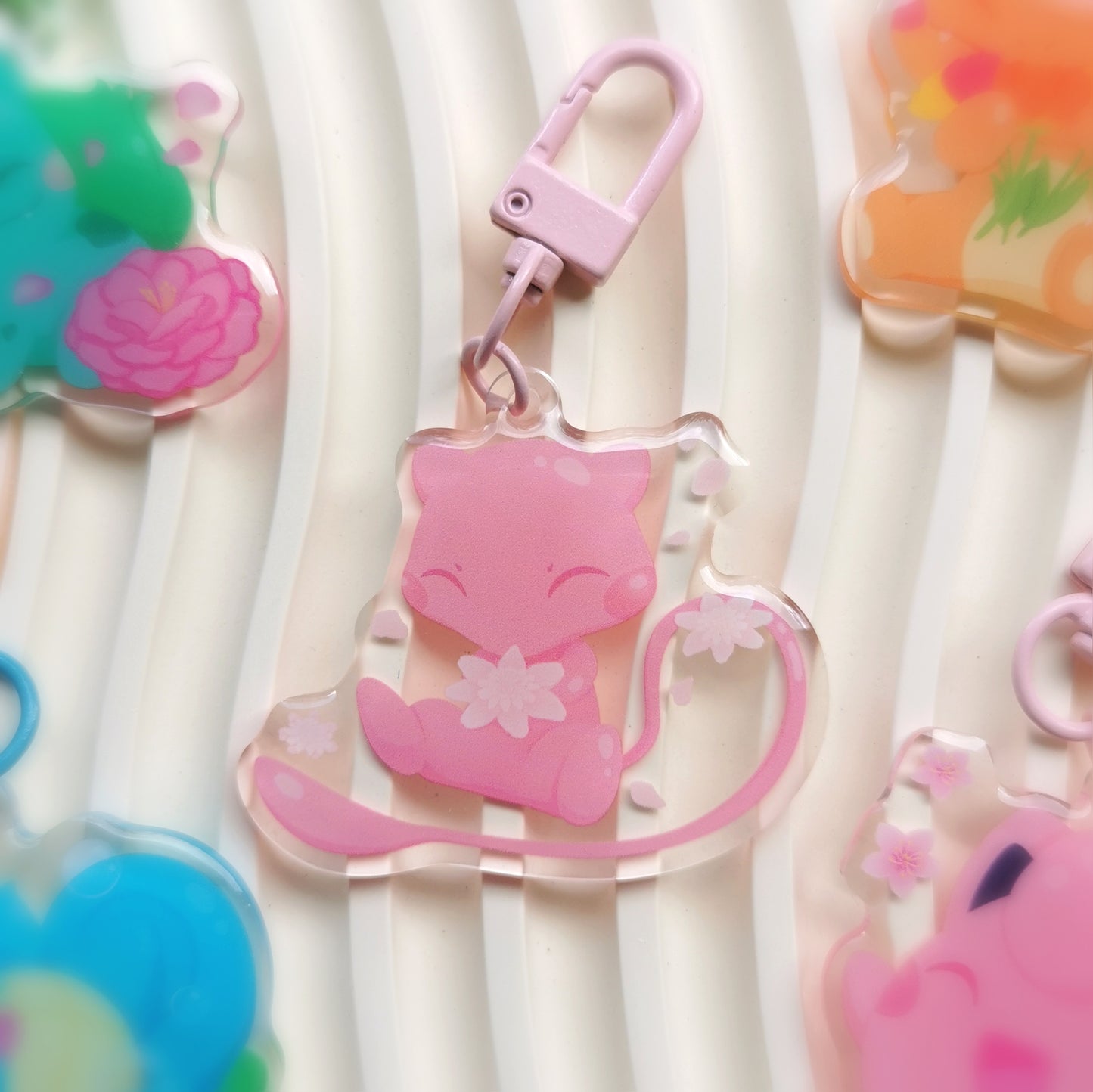 Spring Pokemon Acrylic Charms C