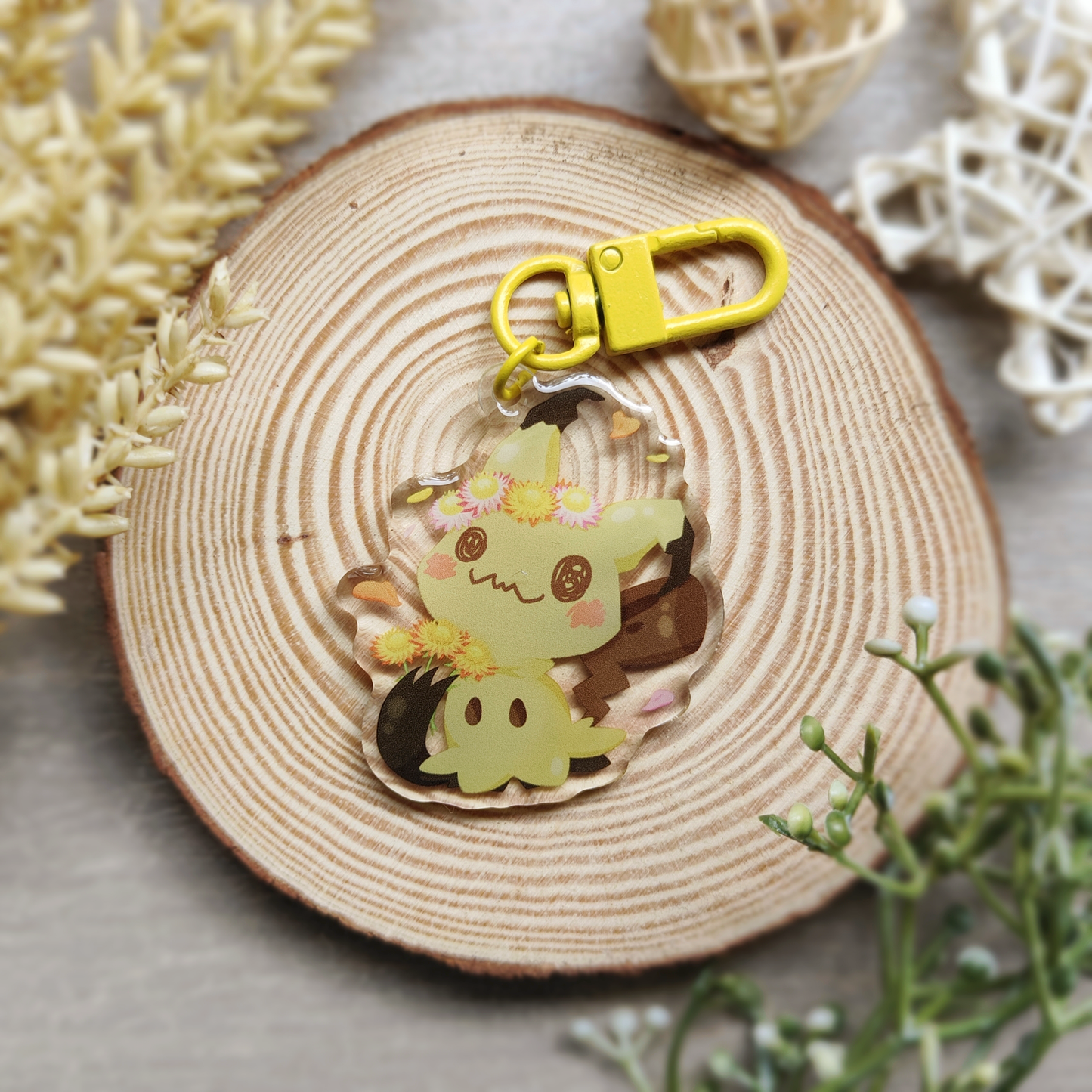 Spring Pokemon Acrylic Charms D