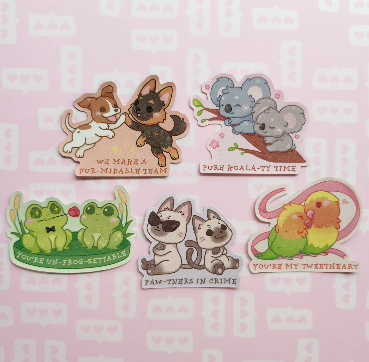 You're All I Knead Glitter Sticker