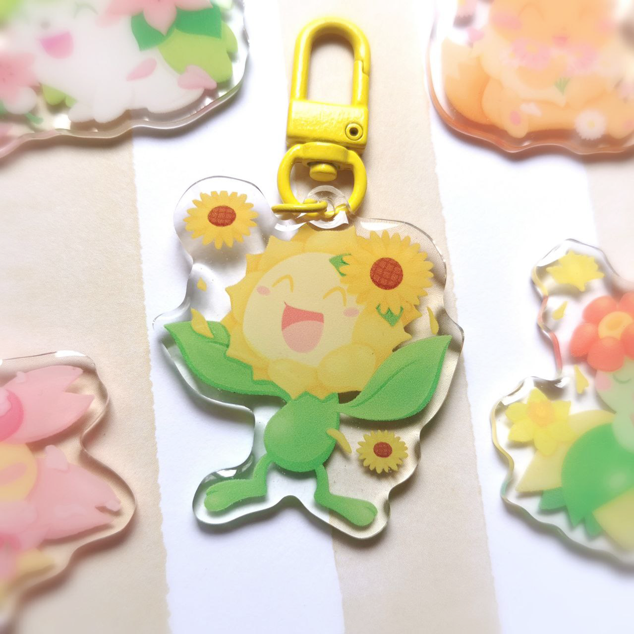 Spring Pokemon Acrylic Charms A