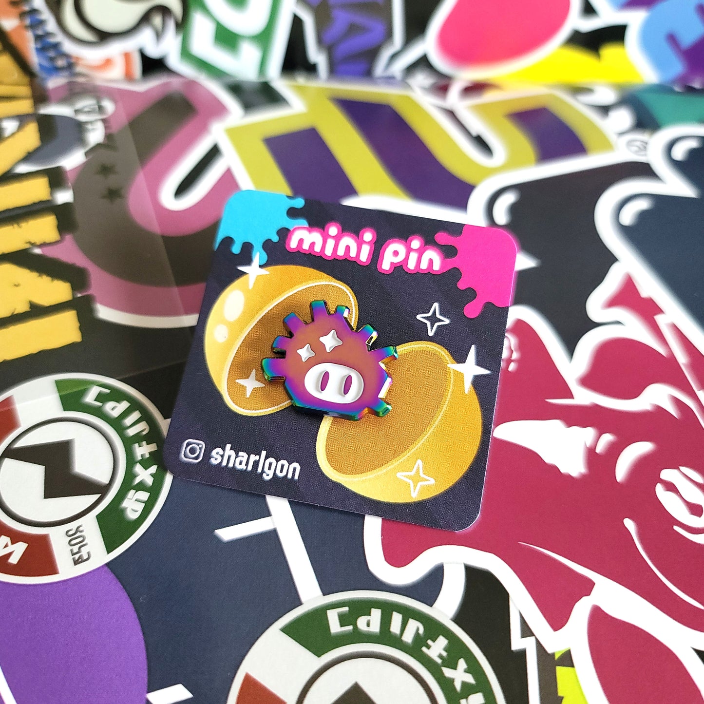 Splatoon Mini Pins