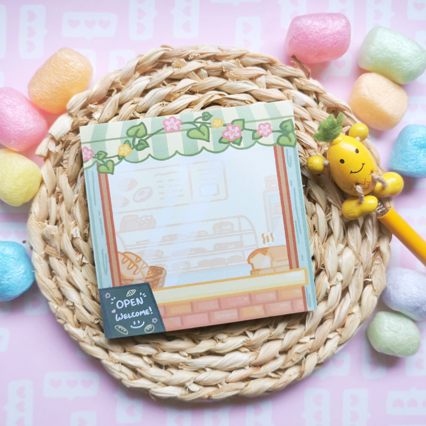 Cakes and Breads Memo Note Pads