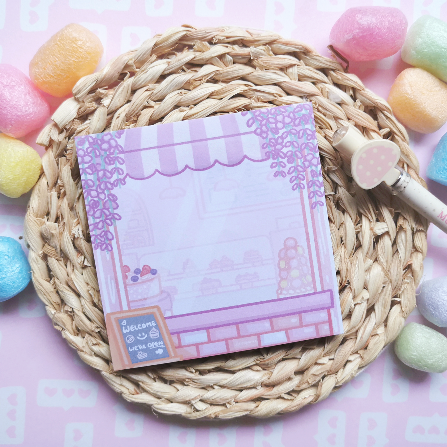 Cakes and Breads Memo Note Pads