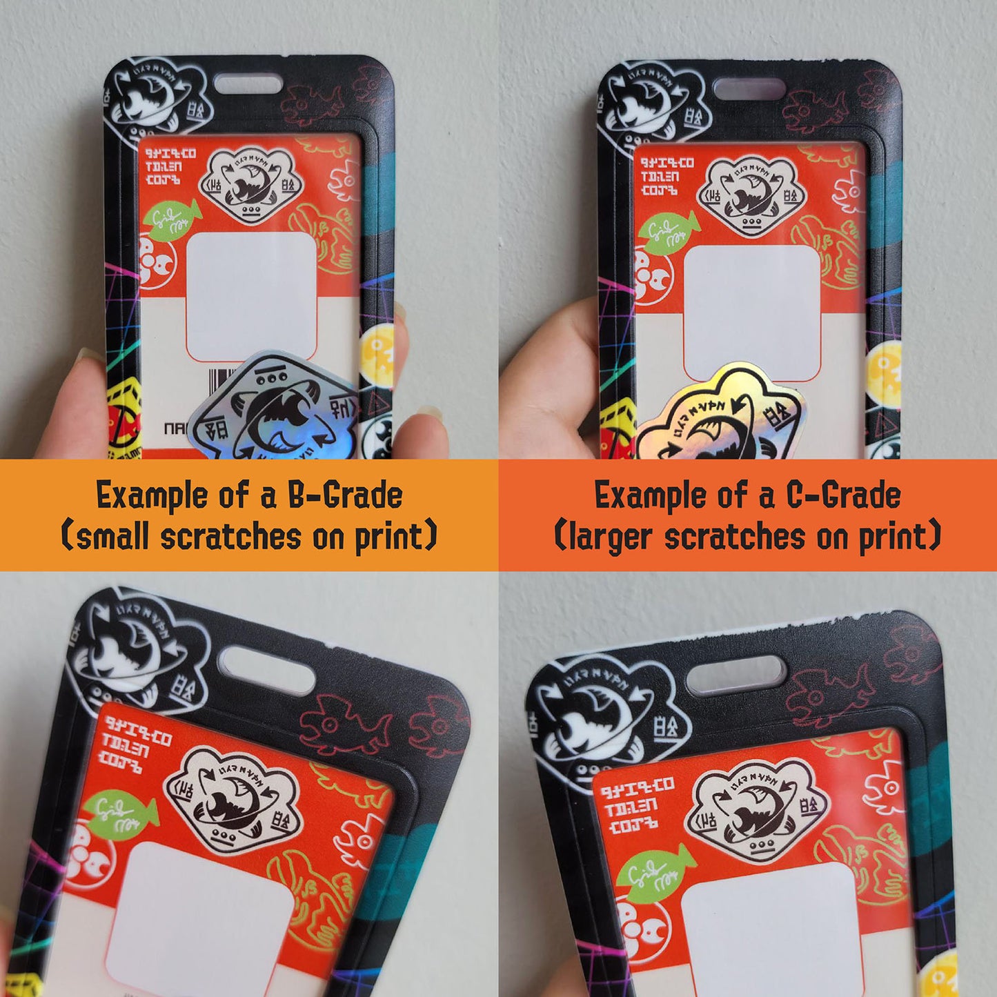Grizzco Card Holder & Enamel Pin