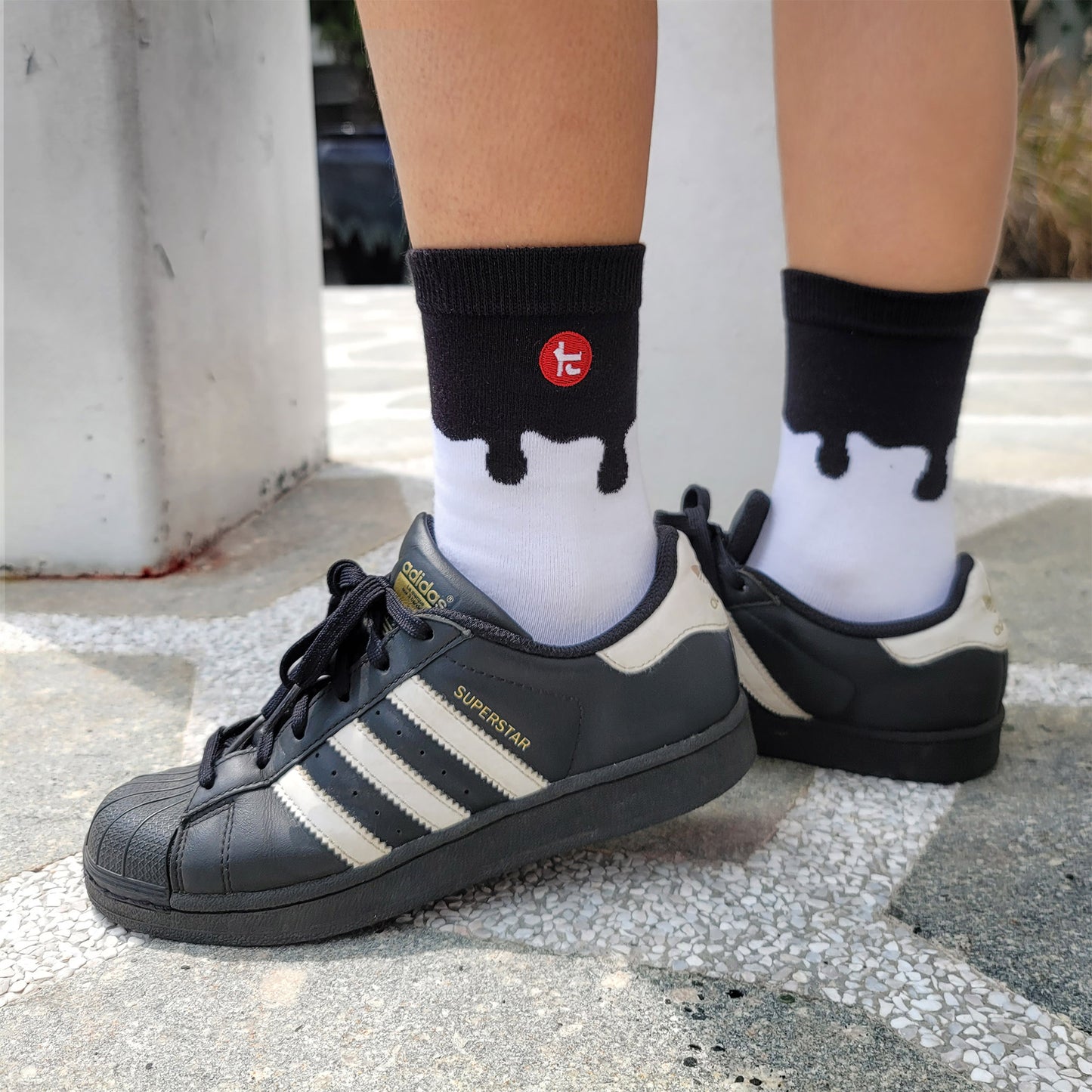 Ink Drip Socks