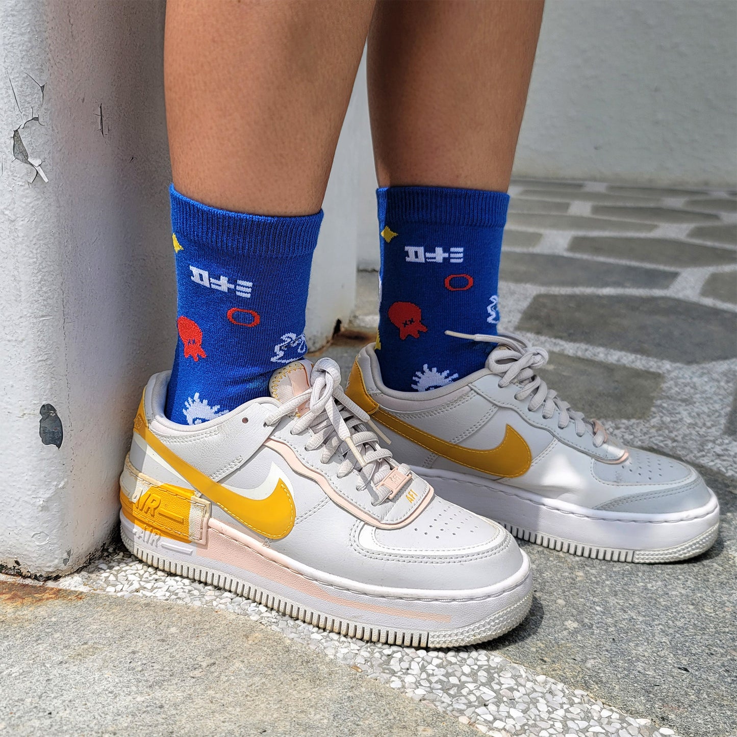 Splat Graffiti Socks