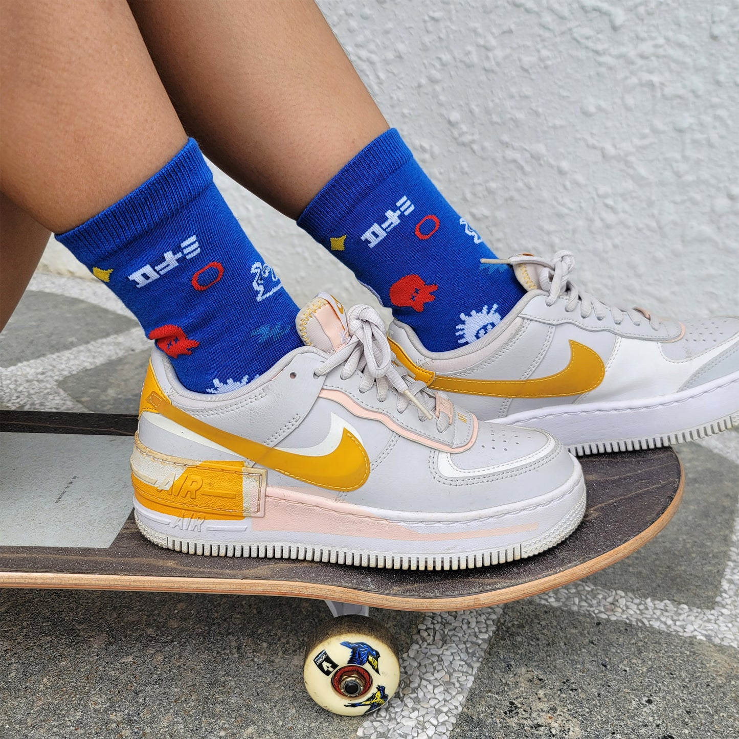 Splat Graffiti Socks
