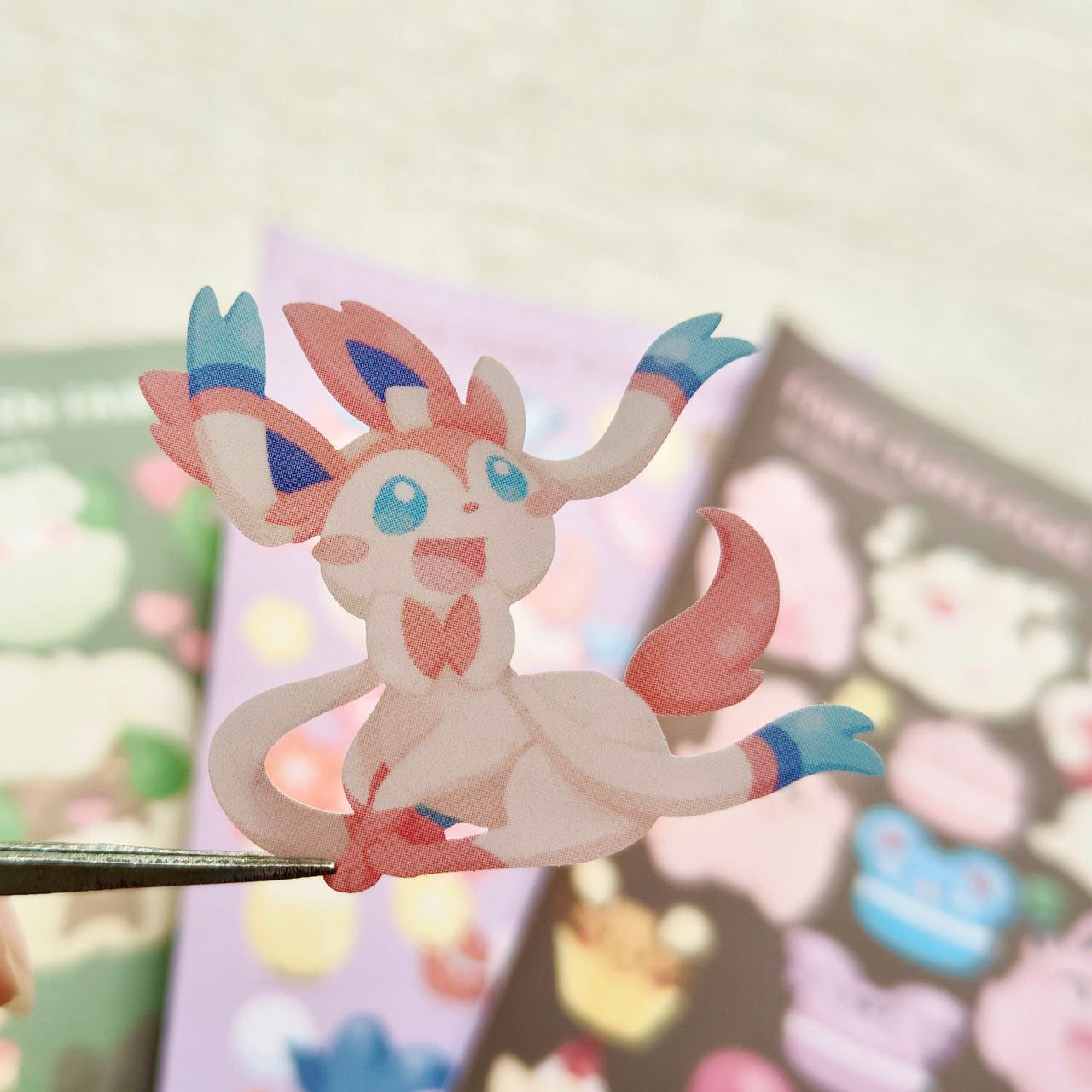 Fairy Puffs | Flower Fairy | Garden Fairy Poke Sticker Sheets