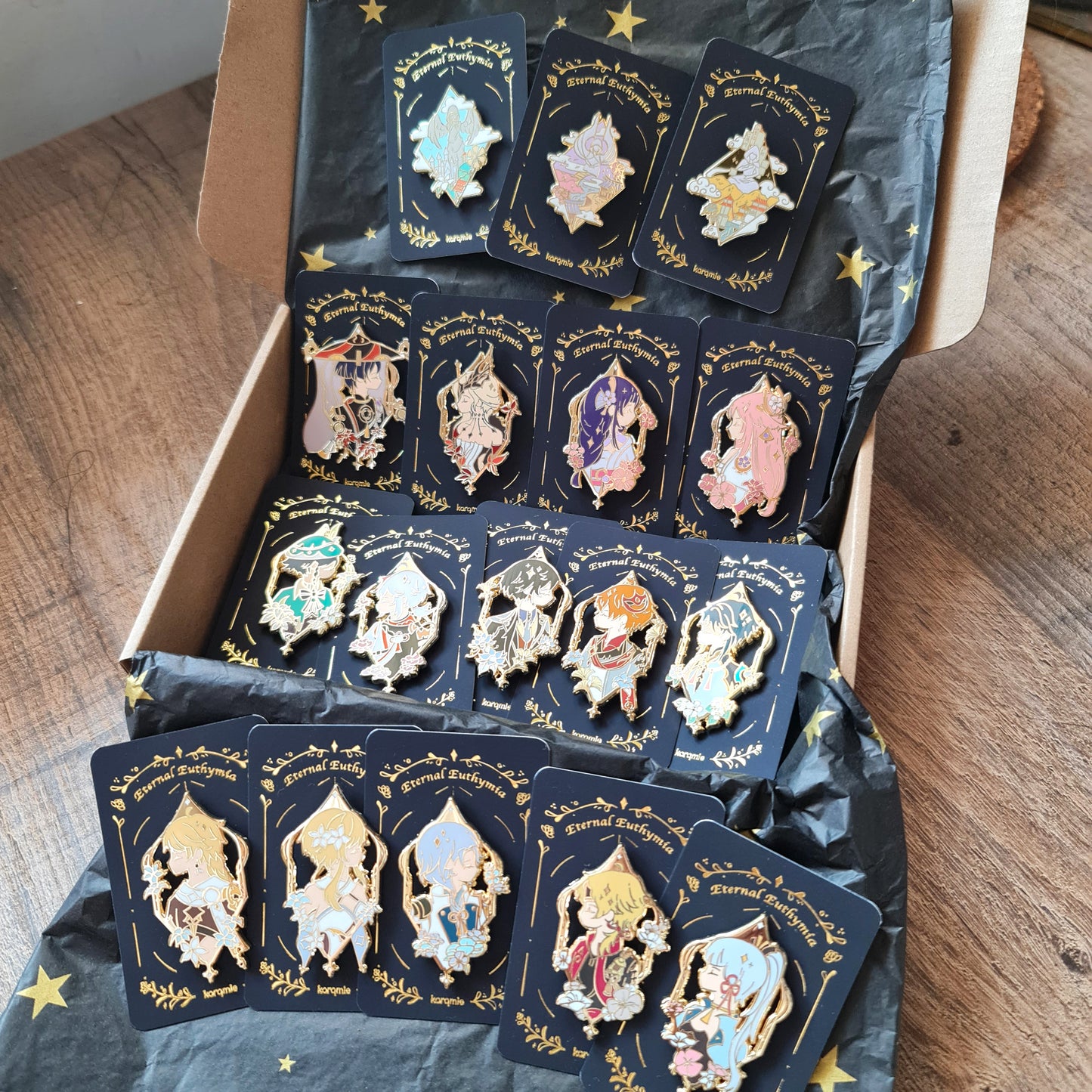 Eternal Euthymia | Genshin Impact Lumine Aether Enamel Pin