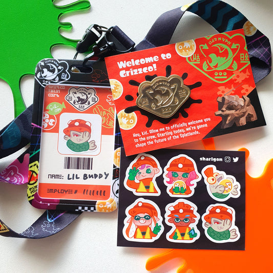 Ships from 22 June | Grizzco Card Holder & Enamel Pin