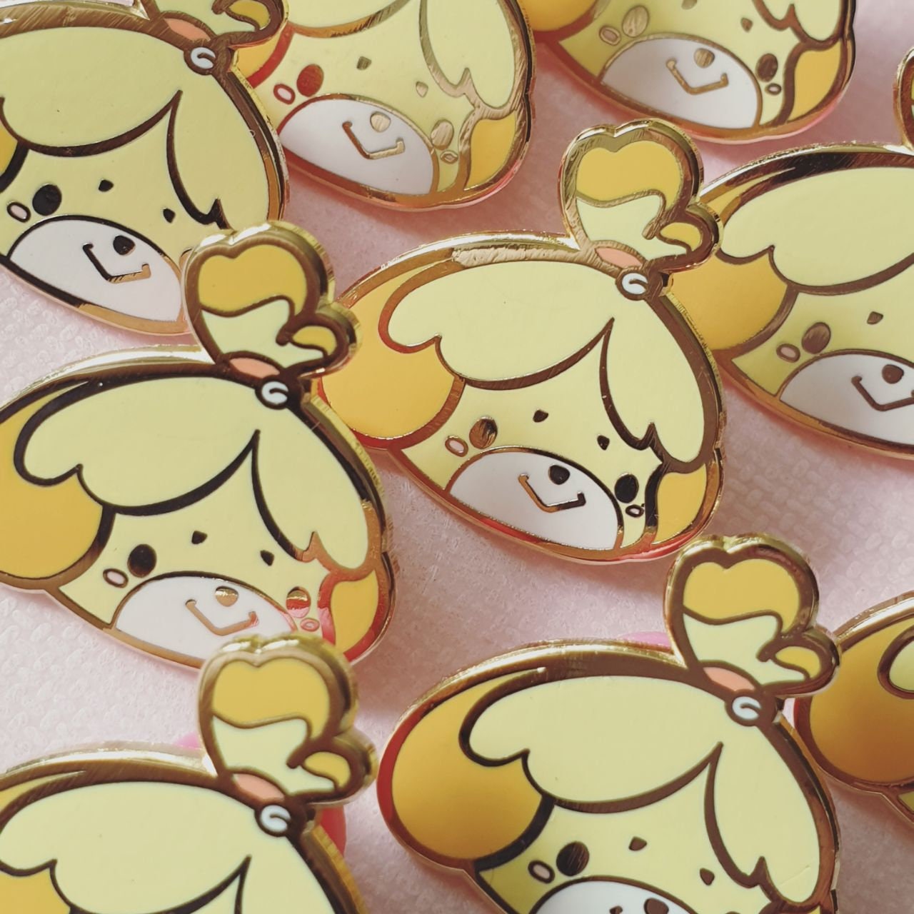 Animal Crossing Baby Isabelle Kappn Enamel Pin
