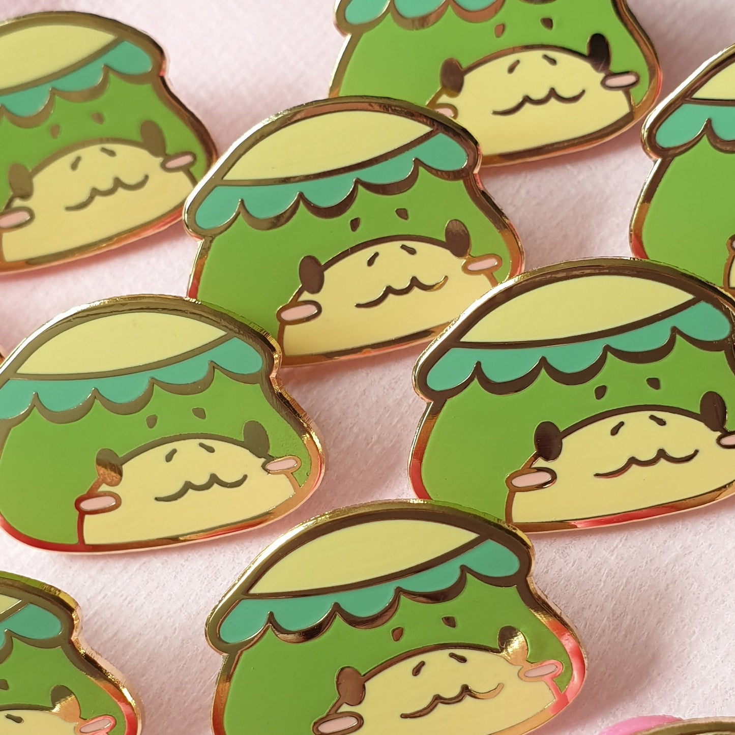Animal Crossing Baby Isabelle Kappn Enamel Pin