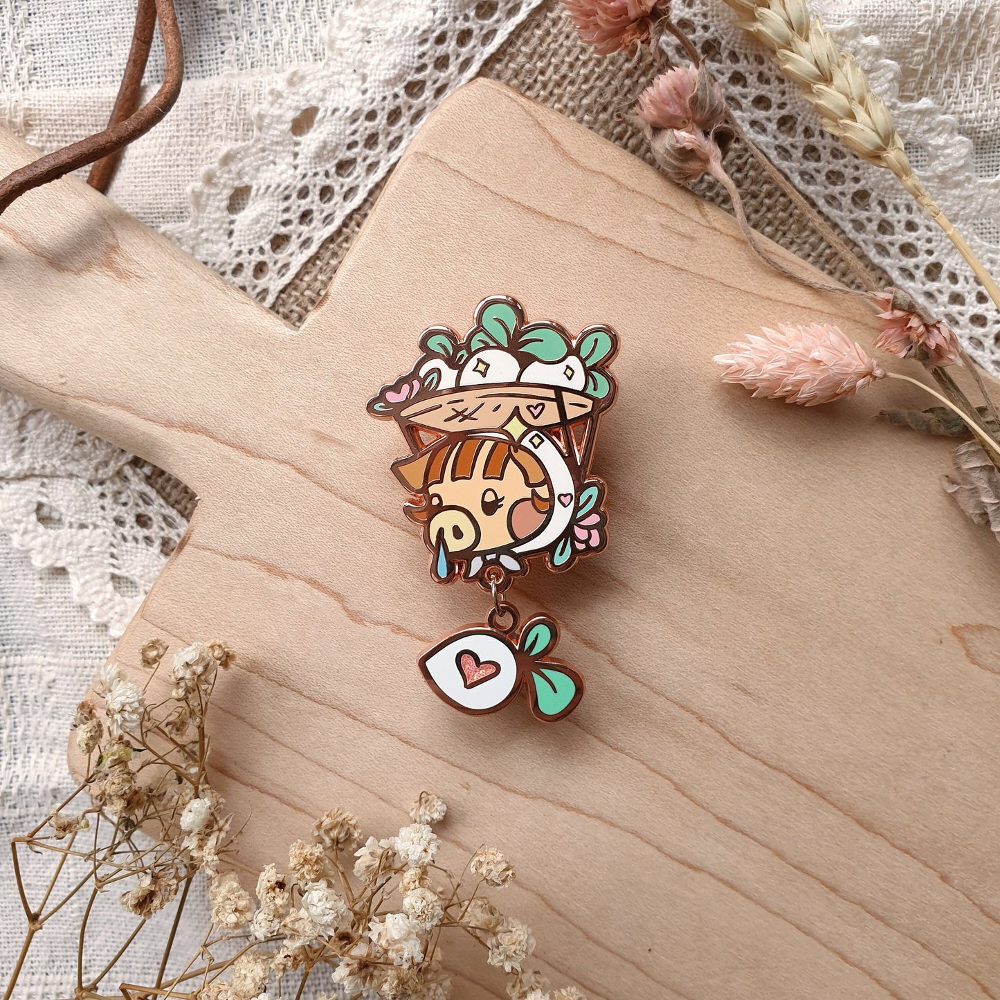 Animal Crossing Daisy Mae Enamel Pin