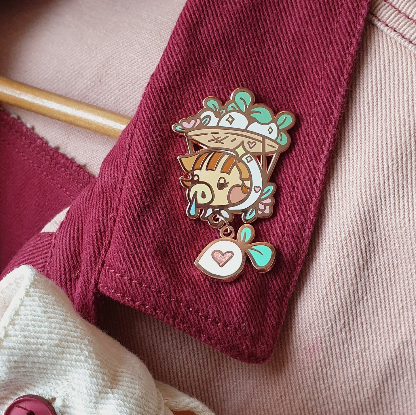 Animal Crossing Daisy Mae Enamel Pin