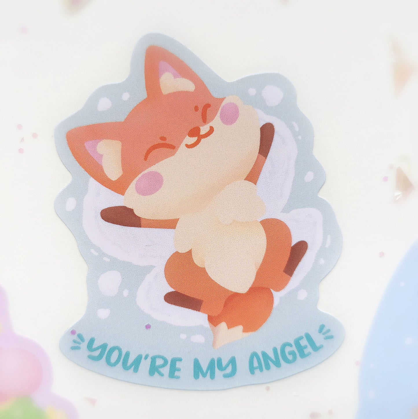Winter Animals Matte Vinyl Sticker
