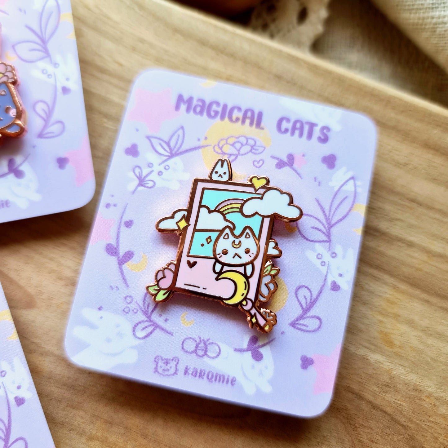 Sailor Moon Inspired 90s Magical Cats Enamel Pins