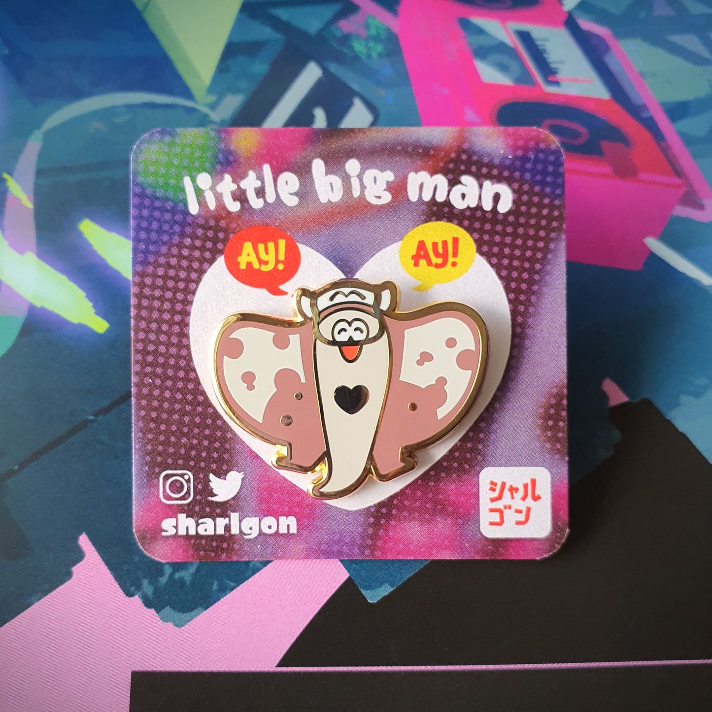 Deep Cut Little Big Man Enamel Pin