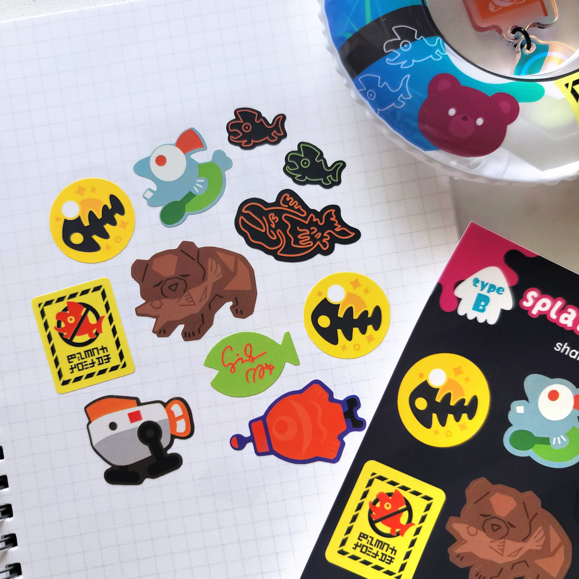 Splat Mini Sticker Sheets – Saltyboos