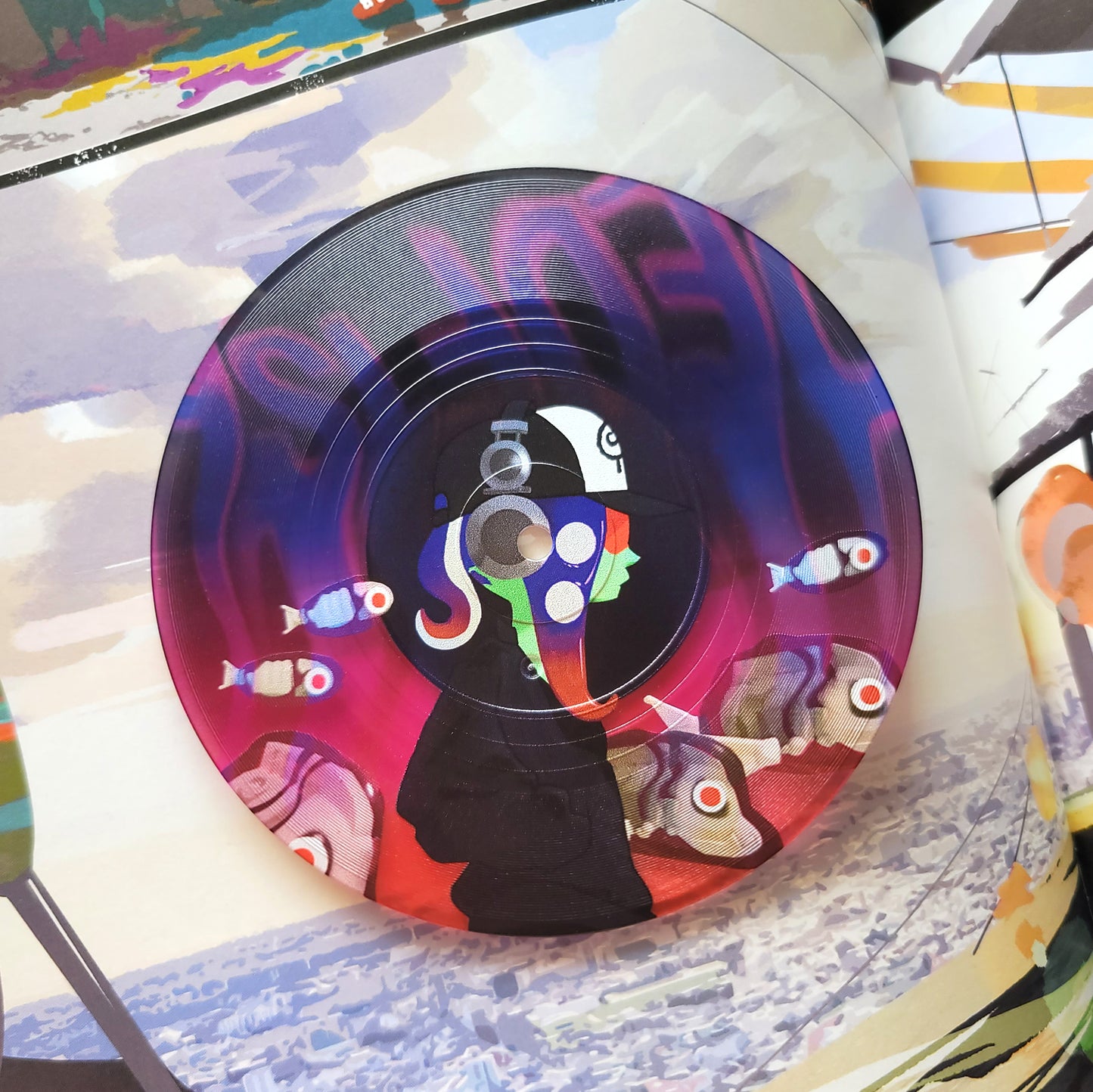 Ships from 22 June | Splat 3 Translucent CD Coasters | Off the Hook / Dedf1sh