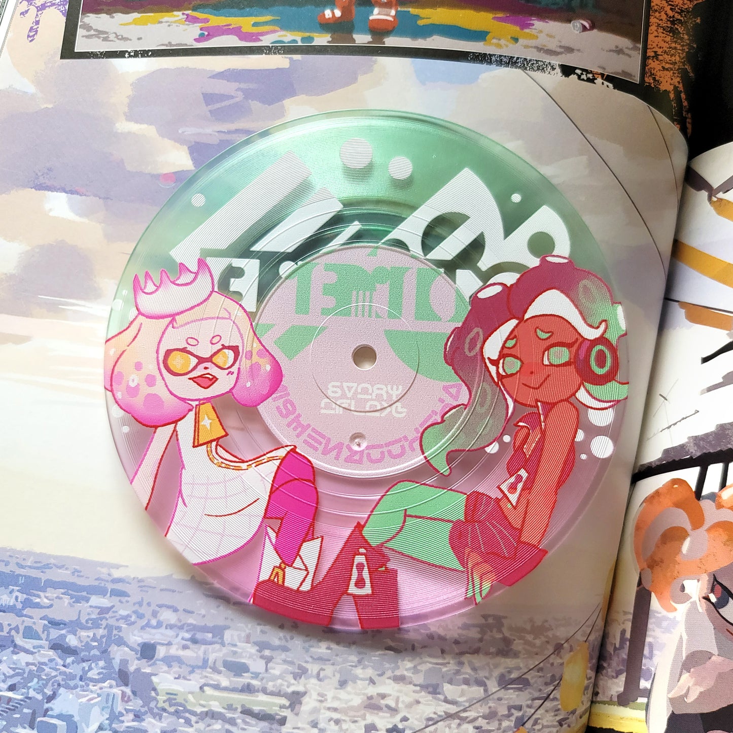 Ships from 22 June | Splat 3 Translucent CD Coasters | Off the Hook / Dedf1sh