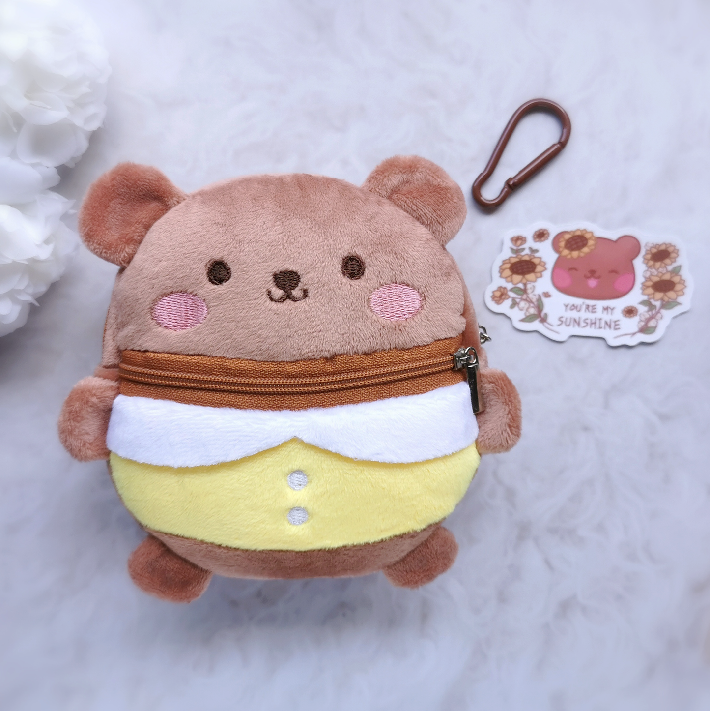 Bear & Bunny Plush Pouches [Ships from March 18]