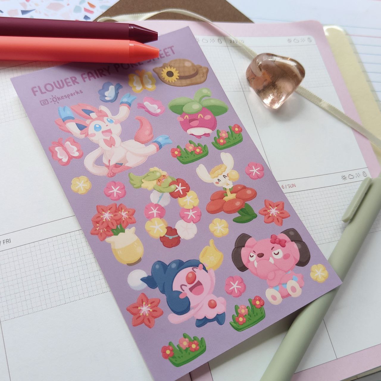 Fairy Sticker Sheets