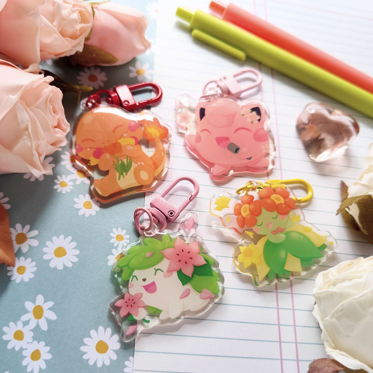 Spring Pocket Friends Charms 1