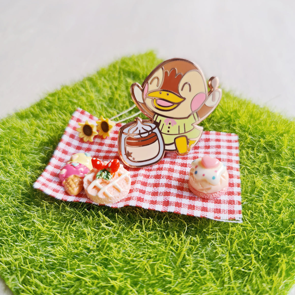 Picnic Buddies Enamel Pins