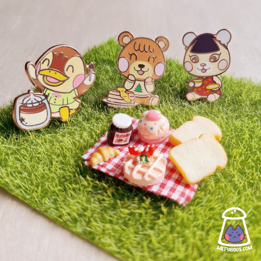 Picnic Buddies Enamel Pins