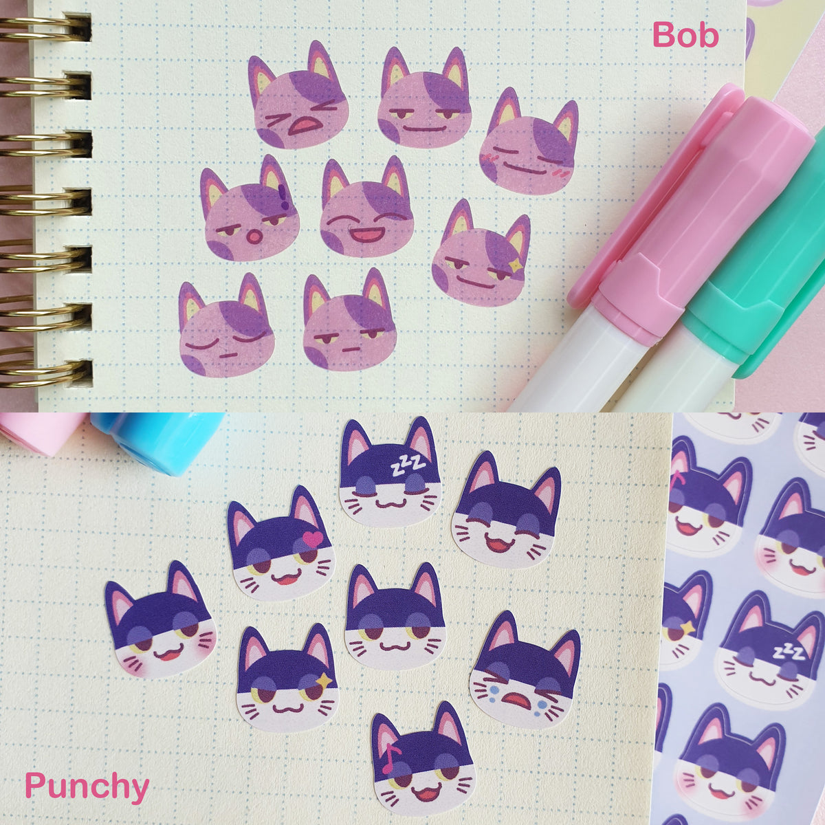 Babyface Mini Deco Sticker Sheet
