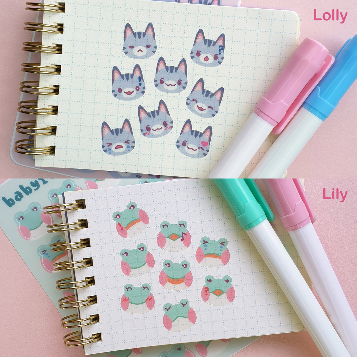 Babyface Mini Deco Sticker Sheet