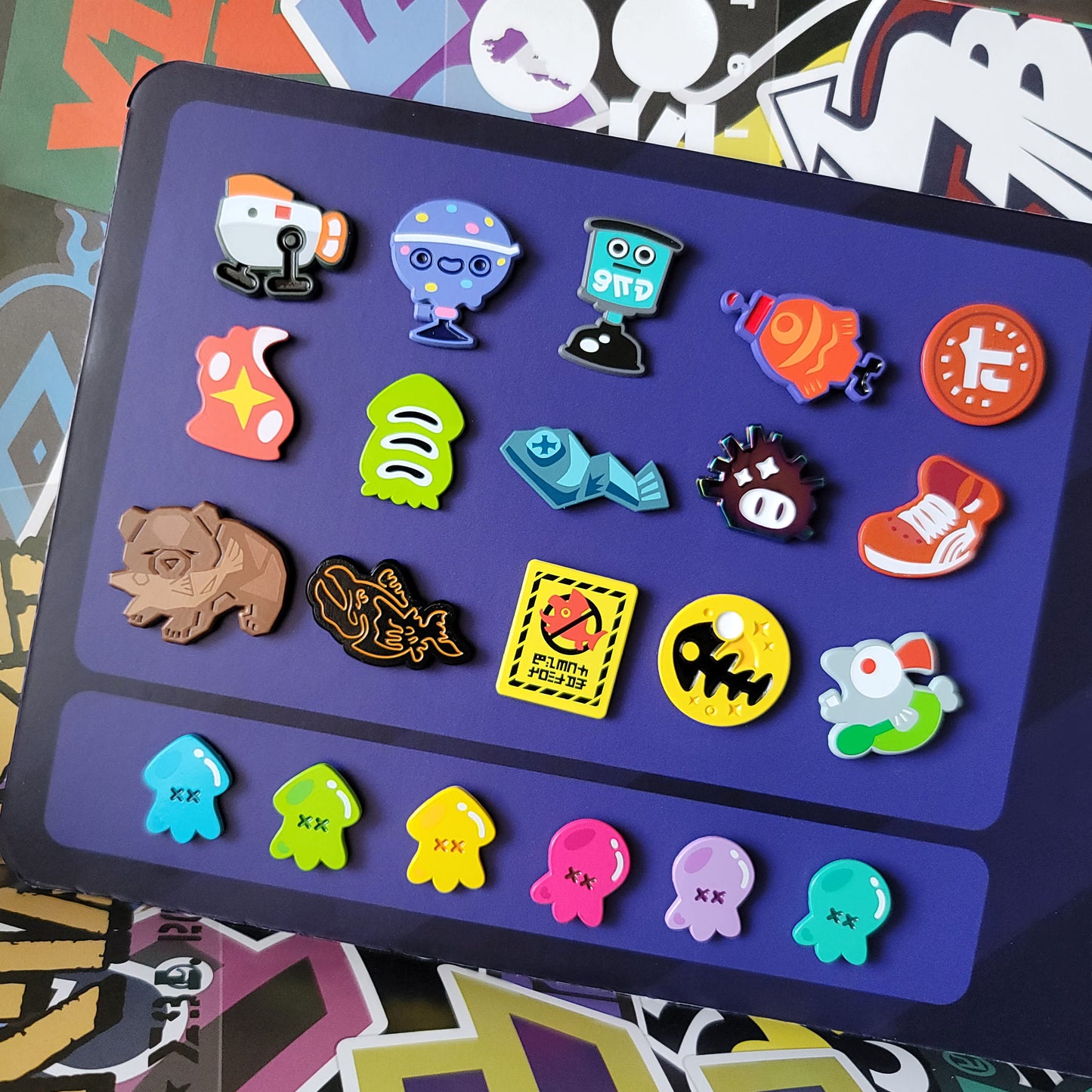 Splat Mini Pins
