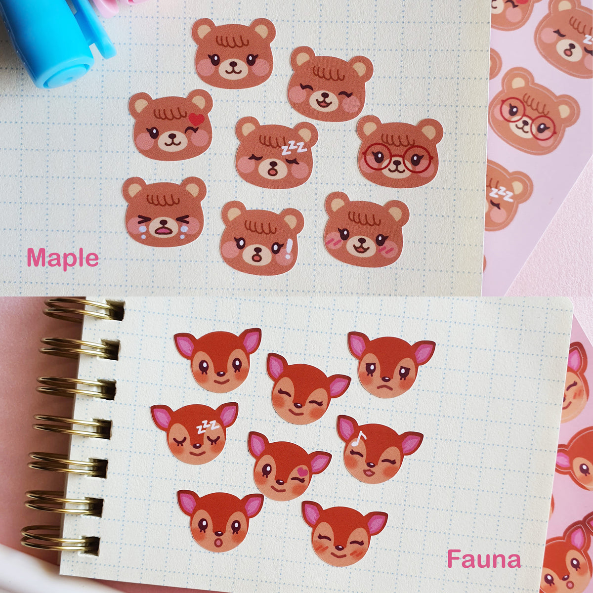 Babyface Mini Deco Sticker Sheet