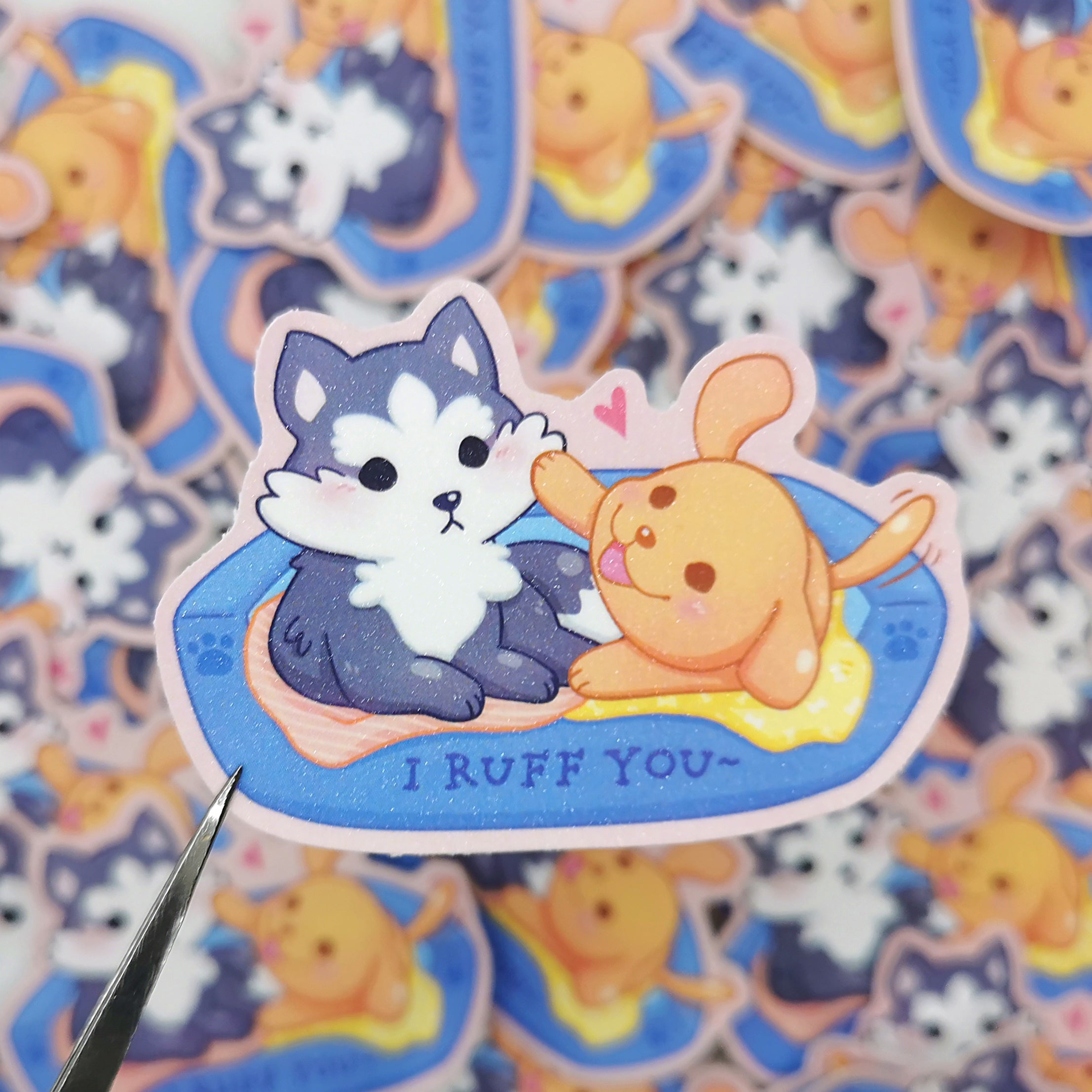 I Ruff You! Print x Sticker – Saltyboos