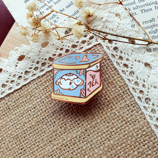 Animal Crossing Tia Tea Enamel Pin