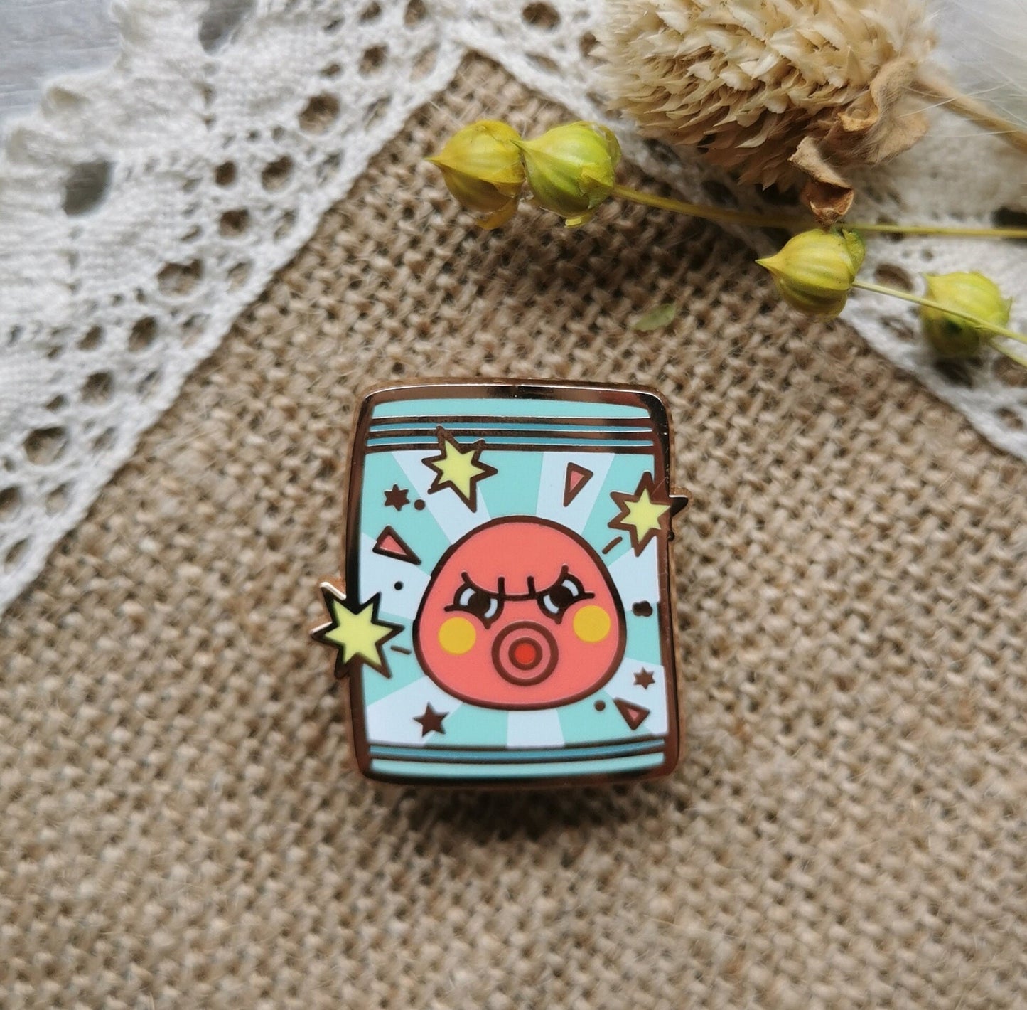 Animal Crossing Octavian Popping Candy Enamel Pin
