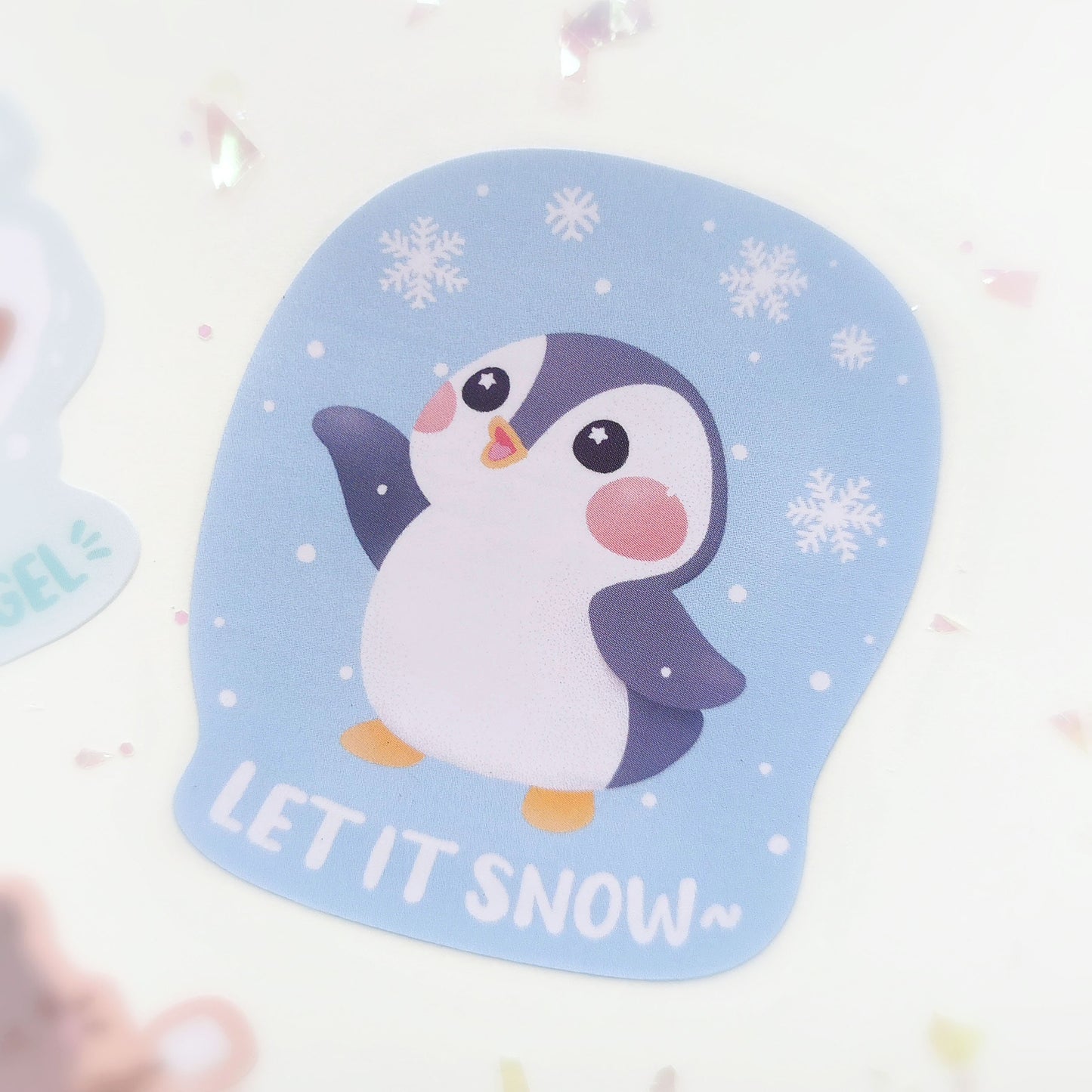 Winter Animals Matte Vinyl Sticker